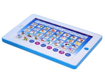 Wiky Tablet Maxi česko-anglický 26cm - Modrá