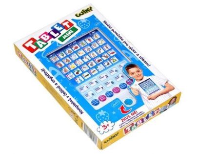 Wiky Tablet Mini česko-anglický 20cm - Modrá