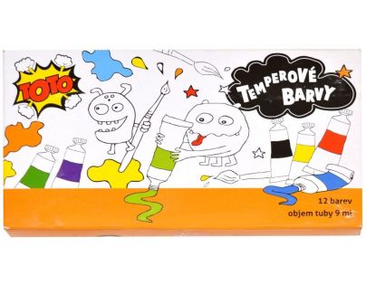Wiky Temperové farby 12 ks