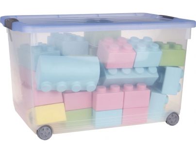 Wisei Stavebnica Big Block Soft Pastel