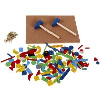 Woody Doska s pribijacími tvarmi Autá - Poškodený obal