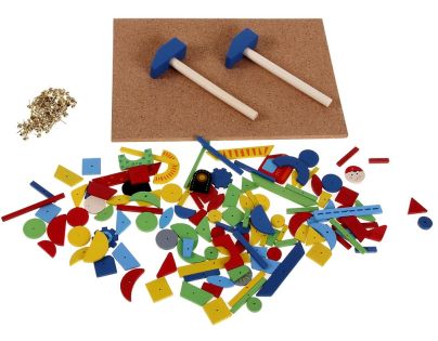 Woody Doska s pribijacími tvarmi Autá - Poškodený obal