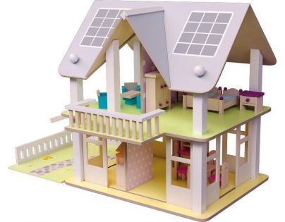 Woody Domeček s balkonem Nancy