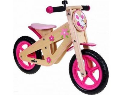 Woody Kolo odrážedlo růžové Trendy