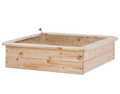 Woody Dřevěné pískoviště čtvercové