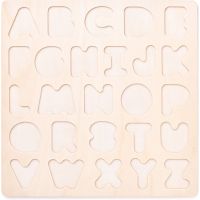 Woody Puzzle ABC masívne písmená na doske 26 dielikov 2