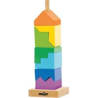 Woody Skladacia veža farebná 2