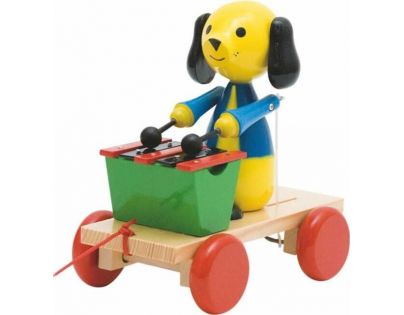 Woody Ťahací pes s xylofónom