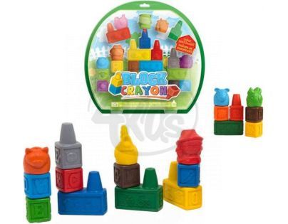 Wooky Block Crayon Farma pastelky 20ks