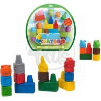 Wooky Block Crayon Farma pastelky 20ks 2