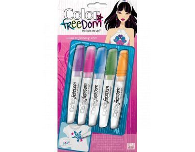 Wooky Color freedom 5 fixů na textil zářivé barvy