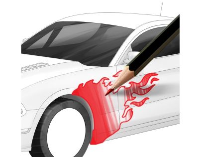 Wooky Ford Mustang portfolio + pastelky