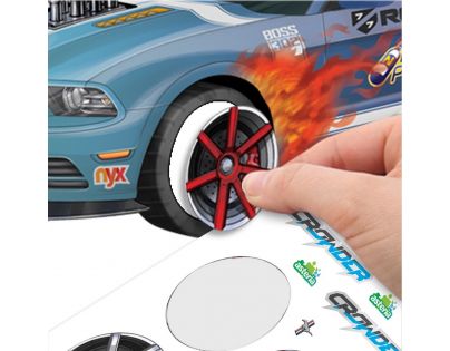 Wooky Ford Mustang portfolio + pastelky