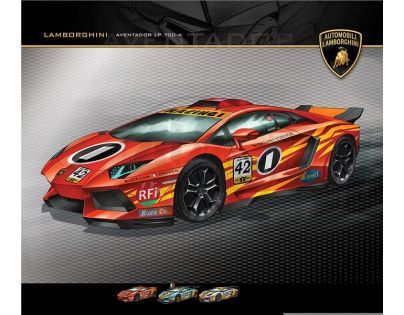 Wooky Design Masters Lamborghini portfolio Velké