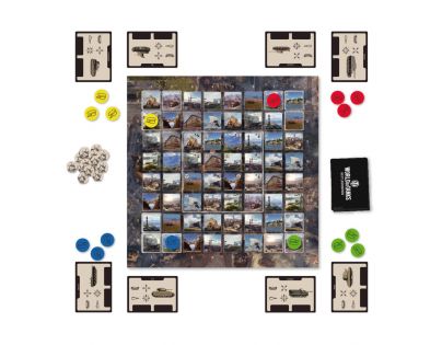 World of Tanks dosková spoločenská hra