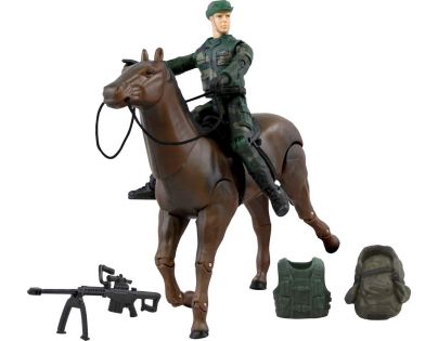 World Peacekeepers vojáka s doplňky Voják na koni