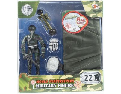 World Peacekeepers vojáka s doplňky Voják s padákem