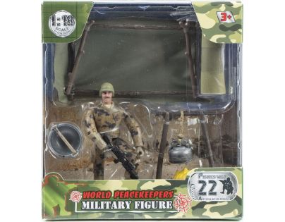 World Peacekeepers vojáka s doplňky Voják u ohně