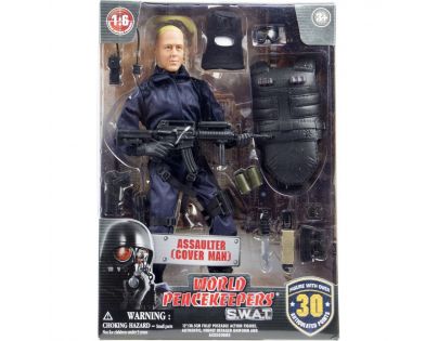 World Peacekeepers SWAT 30,5 cm Assaulter Cover Man