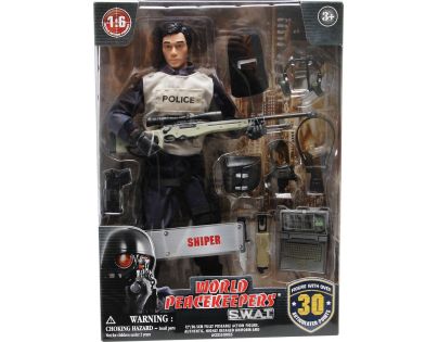 World Peacekeepers S.W.A.T. figurka 30,5cm Pointman - Sniper