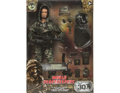 World Peacekeepers Vojak 30,5 cm Marine NBC Specialist