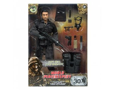World Peacekeepers Vojak 30,5 cm Navy Seal Night Operation