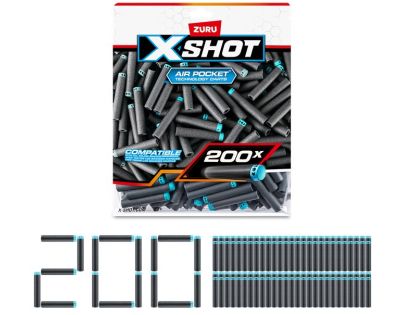 X-SHOT 200 náhradných šíp