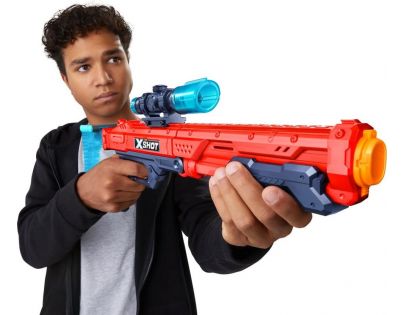 X-Shot Excel Hawk Eye s hľadáčikom a nábojmi
