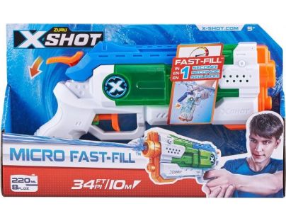 X-Shot Micro Fast-Fill Vodné pištole