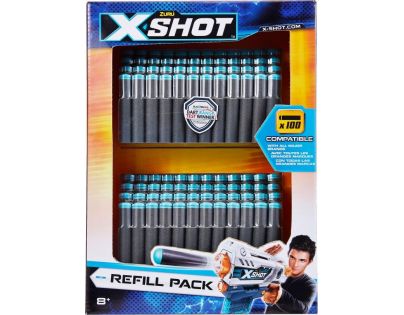 X-Shot náhradné náboje tmavé 100 ks