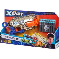 Epee X-Shot Reflex 6 Zlatá so 16 nábojmi 6