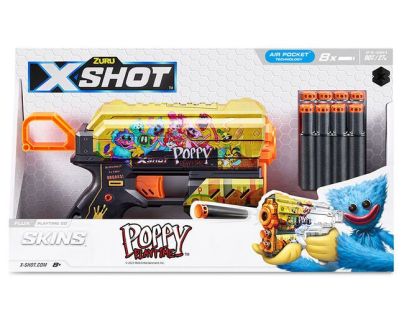 X-SHOT Skins Flux Poppy Playtime Poppy yellow