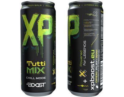 XP BOOST drink - detský bylinný nápoj Tutti mix 330ml