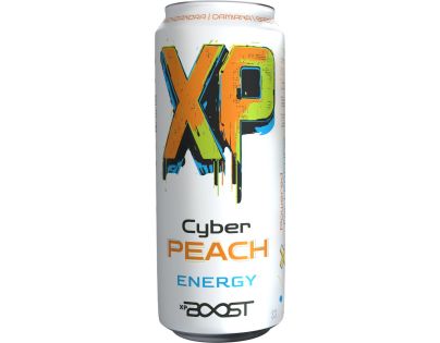 XP BOOST Energetický nápoj Cyber Peach 0,5 l