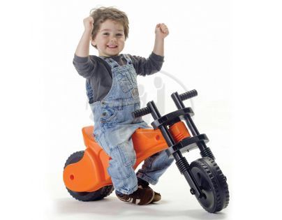 Odrážedlo Ybike motorka - oranžové