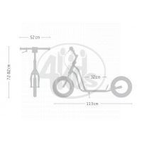 Yedoo Koloběžka Mau 12/12 Violet 4