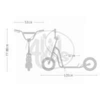 Yedoo Koloběžka Tidit 12/12 Yellow 4