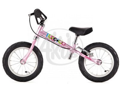Yedoo 13102 - Odrážedlo Yedoo Too Too 12" s brzdou C - růžové