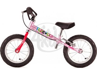 Yedoo 13102 - Odrážedlo Yedoo Too Too 12" s brzdou C - růžové