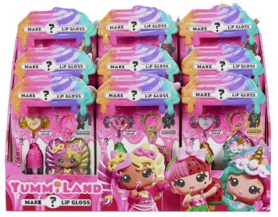 Yummiland Malá bábika so zmenou farby a leskom na pery