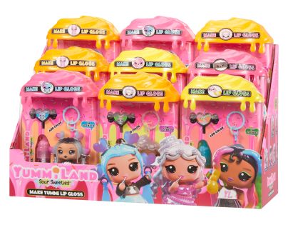 Yummiland Rošťácka bábika s leskom na pery, 6 druhov