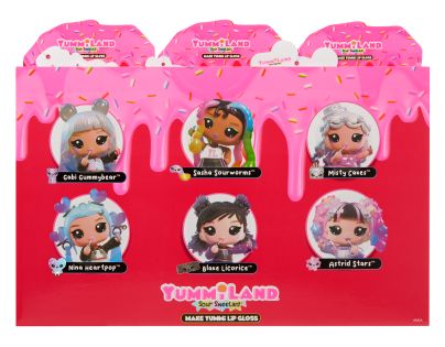 Yummiland Rošťácka bábika s leskom na pery, 6 druhov