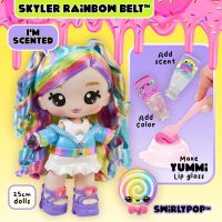 Yummiland Veľká bábika s leskom na pery - Rainbow (Skyler Rainbow Belt) 2