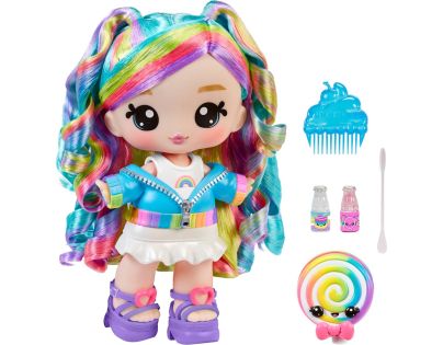 Yummiland Veľká bábika s leskom na pery - Rainbow (Skyler Rainbow Belt)