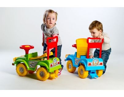 Yupee Odrážadlo auto Jeep zelené