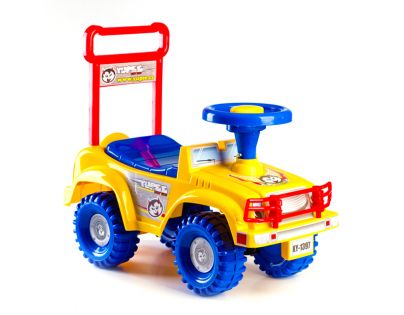 Yupee Odrážedlo auto Jeep žlté