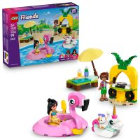 LEGO® Friends 42658 Zábava pri bazéne s jednorožcom a plameniakom