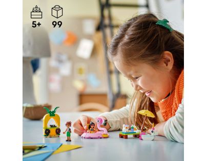 LEGO® Friends 42658 Zábava pri bazéne s jednorožcom a plameniakom