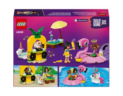 LEGO® Friends 42658 Zábava pri bazéne s jednorožcom a plameniakom