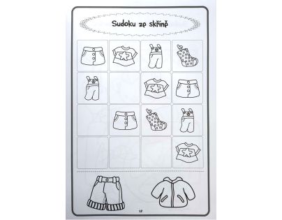 Zábavná cvičebnica - PREDŠKOLÁCI, TRÉNOVANIE PAMÄTE